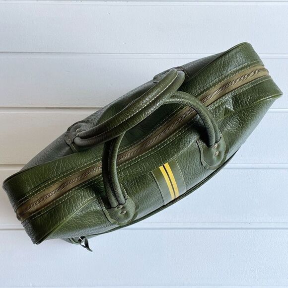 Flite-Line Vintage Retro Green Flight Attendant Bag - Picture 6 of 16
